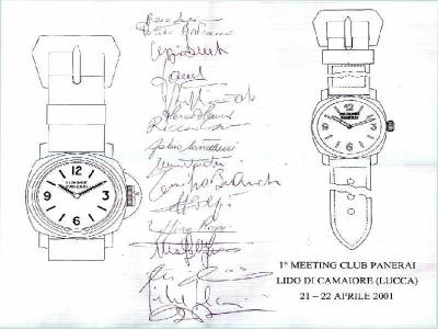 The our signatures!
