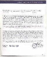 Certificato di Conformit - Certificate of Conformity